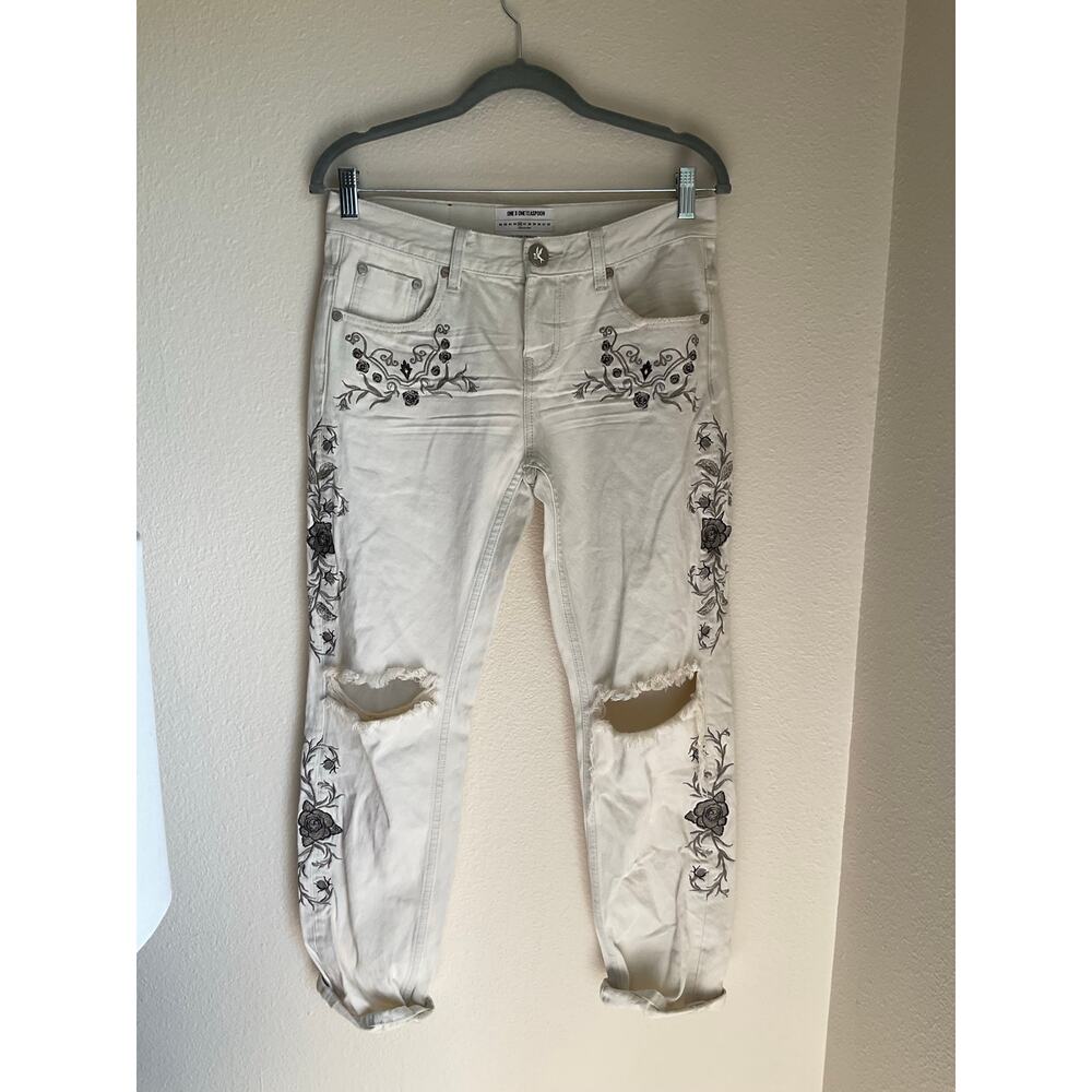 One Teaspoon Embroidered Pants